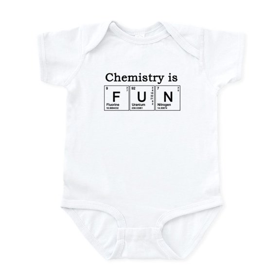 CafePress - Chemistry Fun Infant Bodysuit - Baby Light Bodysuit, Size Newborn - 24 Months