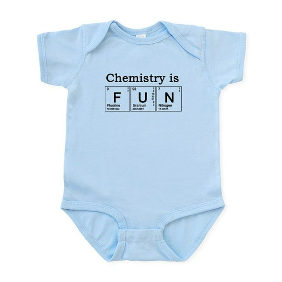 CafePress - Chemistry Fun Infant Bodysuit - Baby Light Bodysuit, Size Newborn - 24 Months