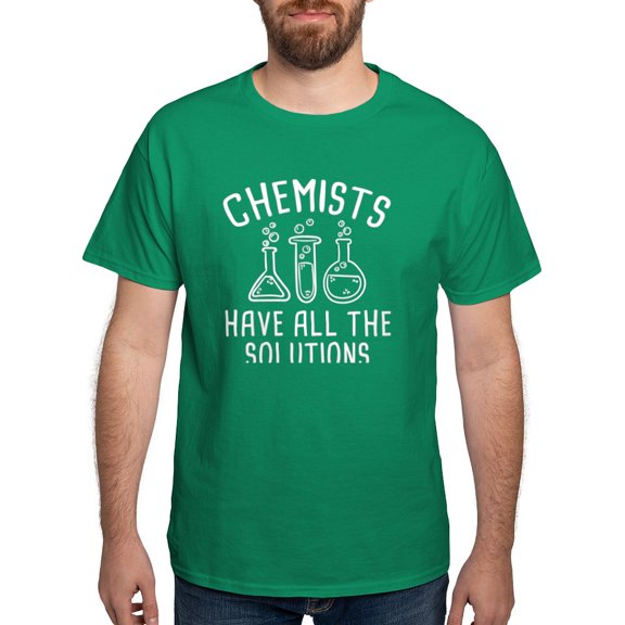 CafePress - Chemists Dark T Shirt - Men's Classic Graphic Cotton T-Shirt