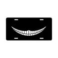 thumbnail image 1 of CafePress - Cheshire Grin - Aluminum License Plate, Front License Plate, Vanity Tag, 1 of 1