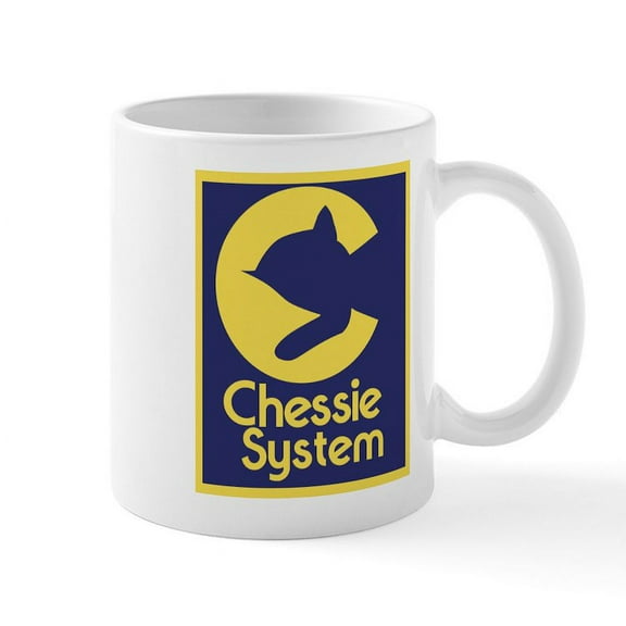 CafePress - Chessie System Mugs - 11 oz Ceramic Mug - Novelty Coffee Tea Cup