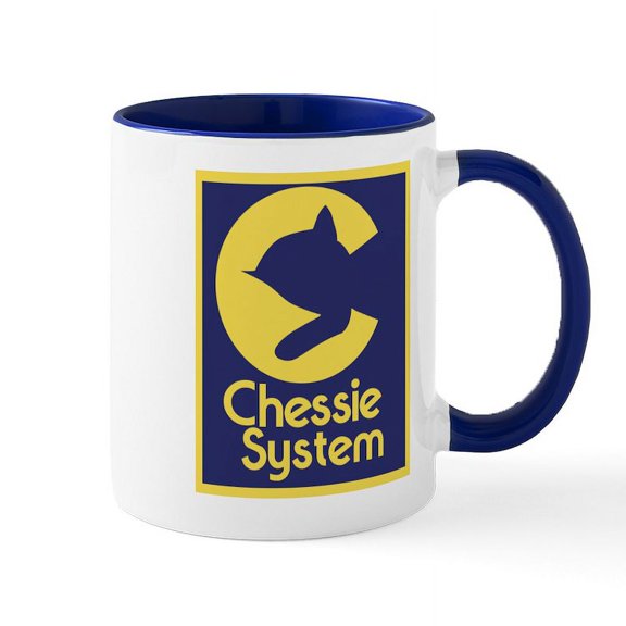 CafePress - Chessie System Mugs - 11 oz Ceramic Mug - Novelty Coffee Tea Cup