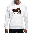 thumbnail image 1 of CafePress - Chestnut Mare And Foal Hooded Sweatshirt - Pullover Hoodie, Hooded Sweatshirt, 1 of 3