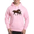thumbnail image 1 of CafePress - Chestnut Mare And Foal Hooded Sweatshirt - Pullover Hoodie, Hooded Sweatshirt, 1 of 4