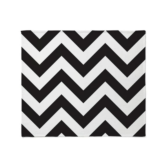 CafePress - Chevron Pattern Throw Blanket - Soft Fleece Throw Blanket, 50"x60" for All Ages