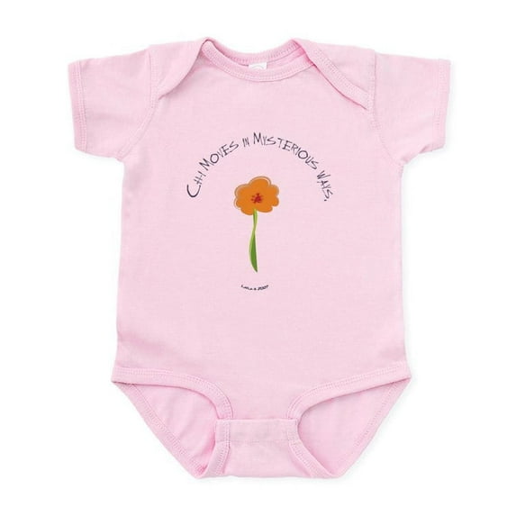 CafePress - Chi Moves In Mysterious Ways Infant Bodysuit - Baby Light Bodysuit, Size Newborn - 24 Months