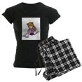 thumbnail image 1 of CafePress - Chibi Cat Pajamas - Women's Dark Pajamas, 1 of 4
