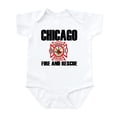 thumbnail image 1 of CafePress - Chicago Fire Department Infant Bodysuit - Baby Light Bodysuit, Size Newborn - 24 Months, 1 of 4