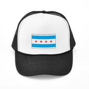 CafePress - Chicago Flag - Adjustable Unisex Printed Trucker Hat with Mesh Back