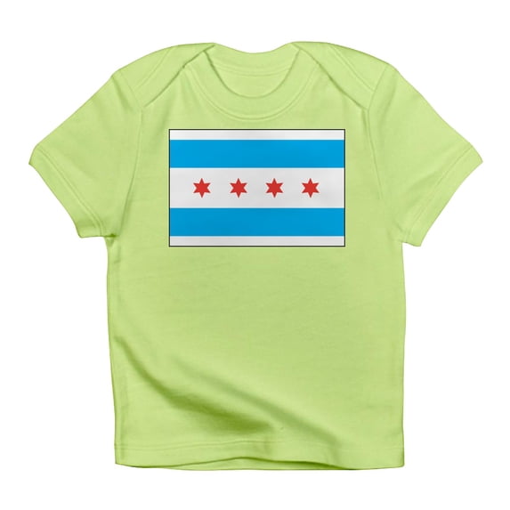 CafePress - Chicago Flag Creeper Infant T Shirt - Infant T-Shirt