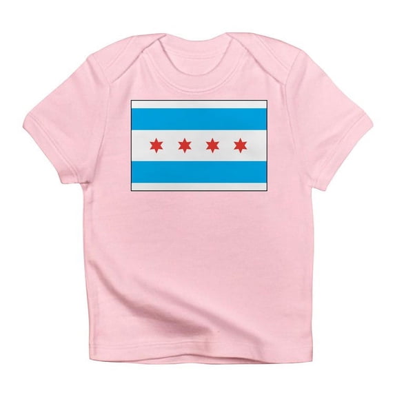CafePress - Chicago Flag Creeper Infant T Shirt - Infant T-Shirt