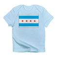 thumbnail image 1 of CafePress - Chicago Flag Creeper Infant T Shirt - Infant T-Shirt, 1 of 4