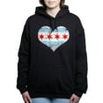 thumbnail image 1 of CafePress - Chicago Flag Heart Hooded Sweatshirt - Pullover Hoodie, Classic & Comfortable Hooded Sweatshirt, 1 of 4