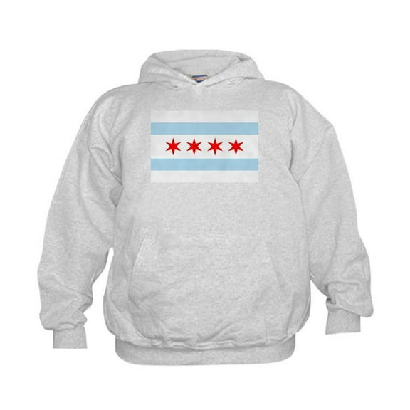 CafePress - Chicago Flag Hoodie - Kids Hooded Sweatshirt, Classic Hoodie