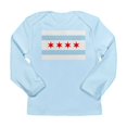 thumbnail image 1 of CafePress - Chicago Flag Long Sleeve T Shirt - Long Sleeve Infant T-Shirt, 1 of 2