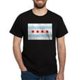 thumbnail image 1 of CafePress - Chicago Flag T Shirt - Men's Classic Graphic Cotton T-Shirt, 1 of 4