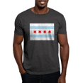 thumbnail image 1 of CafePress - Chicago Flag T Shirt - Men's Classic Graphic Cotton T-Shirt, 1 of 4