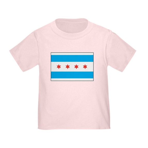 CafePress - Chicago Flag Toddler T Shirt - Cute Toddler T-Shirt, 100% Cotton