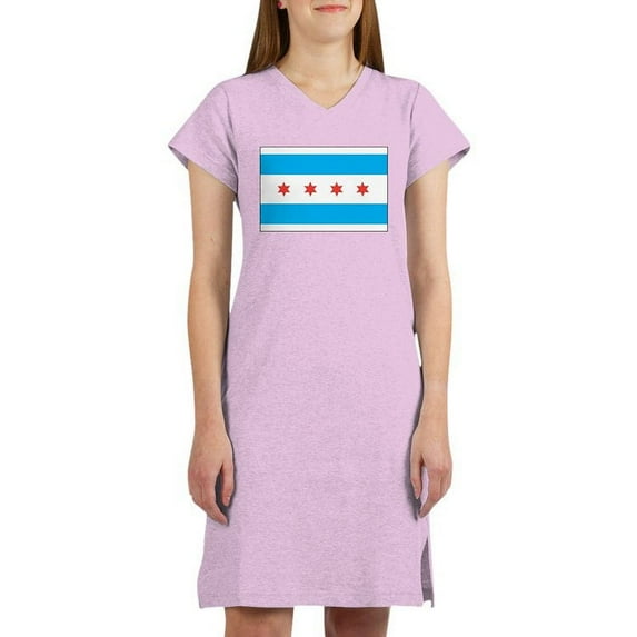 CafePress - Chicago Flag - Women's Nightshirt