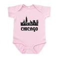 thumbnail image 1 of CafePress - Chicago Infant Bodysuit - Baby Light Bodysuit, Size Newborn - 24 Months, 1 of 4