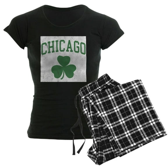 CafePress - Chicago Irish - Women's Dark Pajamas