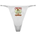 thumbnail image 1 of CafePress - Chicago Pizza Eating Champion Classic Thong - Women's Novelty Thong Panties Underwear, 1 of 4