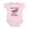 thumbnail image 1 of CafePress - Chicago Style Hotdog Body Suit - Baby Light Bodysuit, Size Newborn - 24 Months, 1 of 4