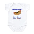 thumbnail image 1 of CafePress - Chicago Style Hotdog Body Suit - Baby Light Bodysuit, Size Newborn - 24 Months, 1 of 4