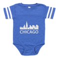 thumbnail image 1 of CafePress - Chicago1bk - Cute Infant Baby Football Bodysuit, 1 of 3