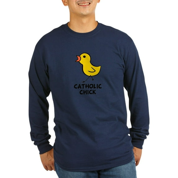 CafePress - Chick Long Sleeve T Shirt - Long Sleeve Dark T-Shirt
