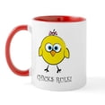 thumbnail image 1 of CafePress - Chick's Rule Mug - 11 oz Ceramic Mug - Novelty Coffee Tea Cup, 1 of 6