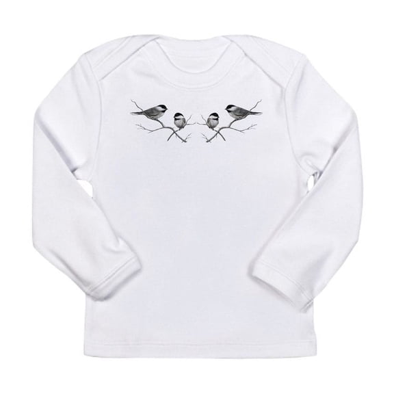 CafePress - Chickadee Song Bird Long Sleeve T Shirt - Long Sleeve Infant T-Shirt