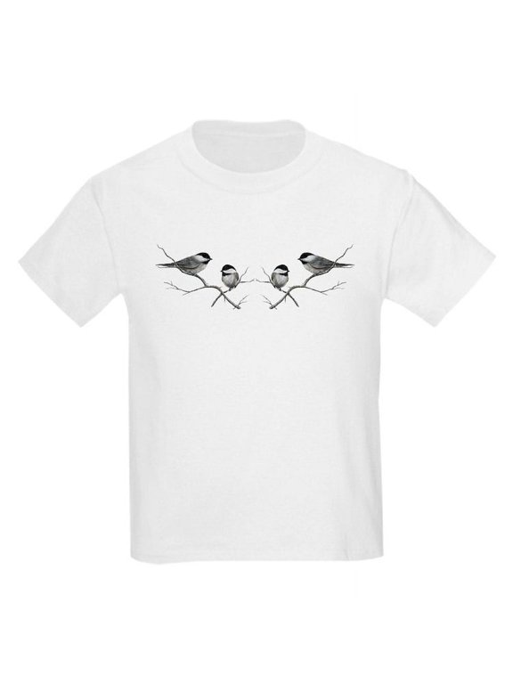- Chickadee Song Bird T Shirt - Light T-Shirt Kids XS-XL