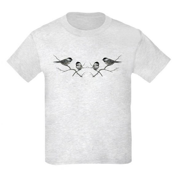 CafePress - Chickadee Song Bird T Shirt - Light T-Shirt Kids XS-XL