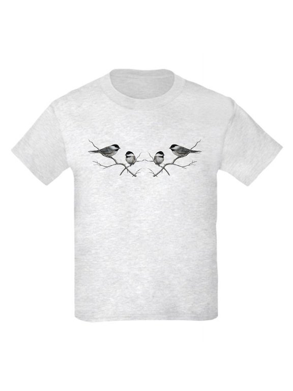 - Chickadee Song Bird T Shirt - Light T-Shirt Kids XS-XL