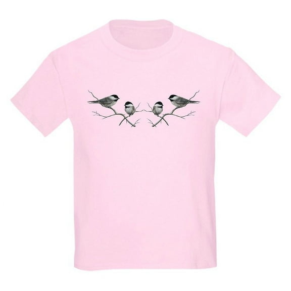 CafePress - Chickadee Song Bird T Shirt - Light T-Shirt Kids XS-XL