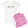 thumbnail image 1 of CafePress - Chickadee Song Bird - Women's Light Pajamas, 1 of 4