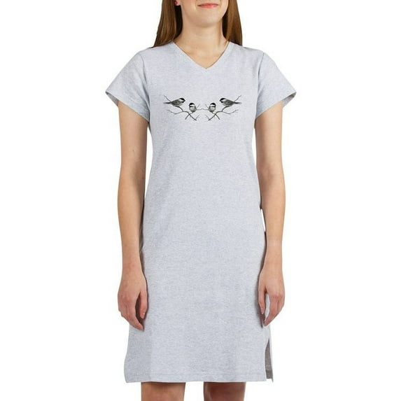 CafePress - Chickadee Song Bird - Women's Nightshirt