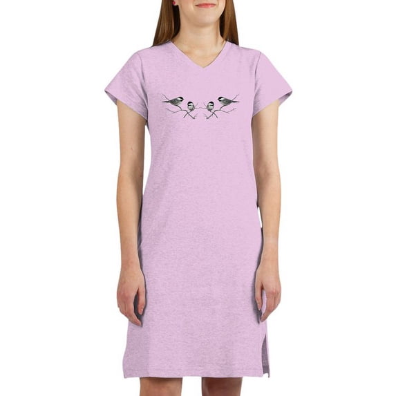 CafePress - Chickadee Song Bird - Women's Nightshirt