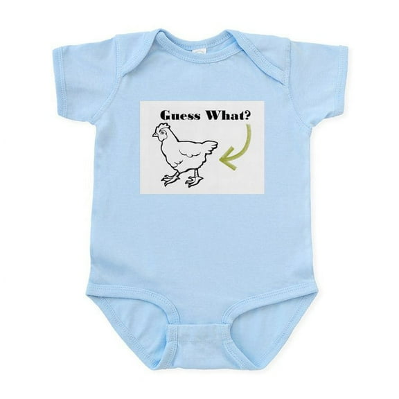 CafePress - Chicken Butt Infant Bodysuit - Baby Light Bodysuit, Size Newborn - 24 Months