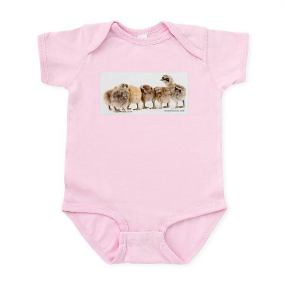 CafePress - Chicken Butts Infant Bodysuit - Baby Light Bodysuit, Size Newborn - 24 Months