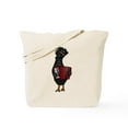 thumbnail image 1 of CafePress - Chicken Playing Accordion Tote Bag - Unisex Canvas Tote Bag, Beige, 1-Piece, 1 of 7