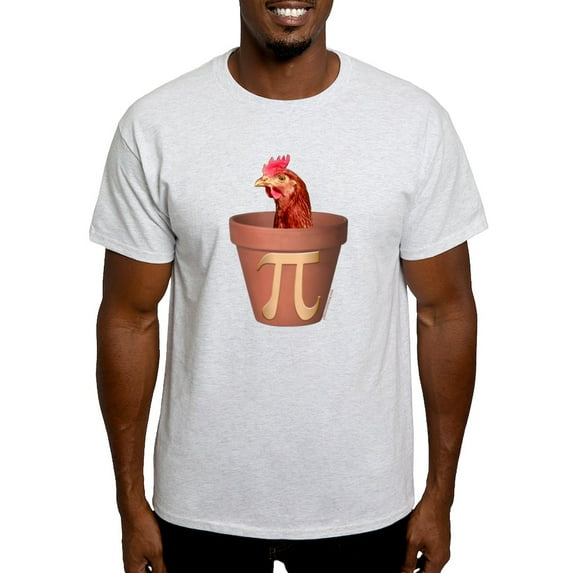 CafePress - Chicken Pot Pi Blk T Shirt - Men's Classic Graphic T-Shirt