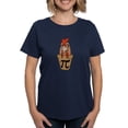thumbnail image 1 of CafePress - Chicken Pot Pi Women's Dark T Shirt - Women's Traditional Fit Dark T-Shirt, 1 of 4