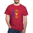thumbnail image 1 of CafePress - Chicken Rainbow Studs Dark T Shirt - Men's Classic Graphic Cotton T-Shirt, 1 of 4