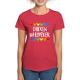 thumbnail image 1 of CafePress - Chicken Whisperer Women's Dark T Shirt - Women's Traditional Fit Dark T-Shirt, 1 of 4