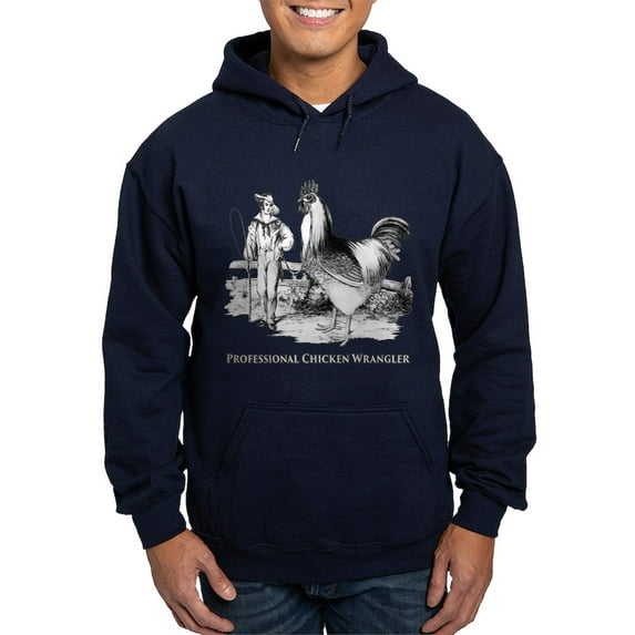 CafePress - Chicken Wrangler Sweatshirt - Pullover Hoodie, Classic, Comfortable Hooded Sweatshirt