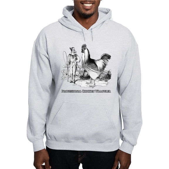 CafePress - Chicken Wrangler Sweatshirt - Pullover Hoodie, Hooded Sweatshirt