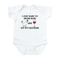 thumbnail image 1 of CafePress - Chickens And Wine Baby Light Bodysuit - Baby Light Bodysuit, Size Newborn - 24 Months, 1 of 4