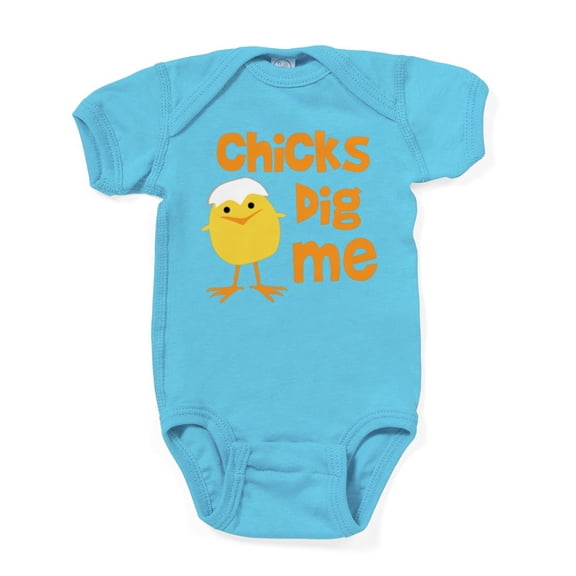 CafePress - Chicks - Cute Infant Bodysuit Baby Romper - Size Newborn - 24 Months
